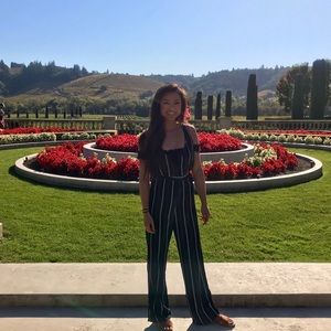 Super cute black jumpsuit!